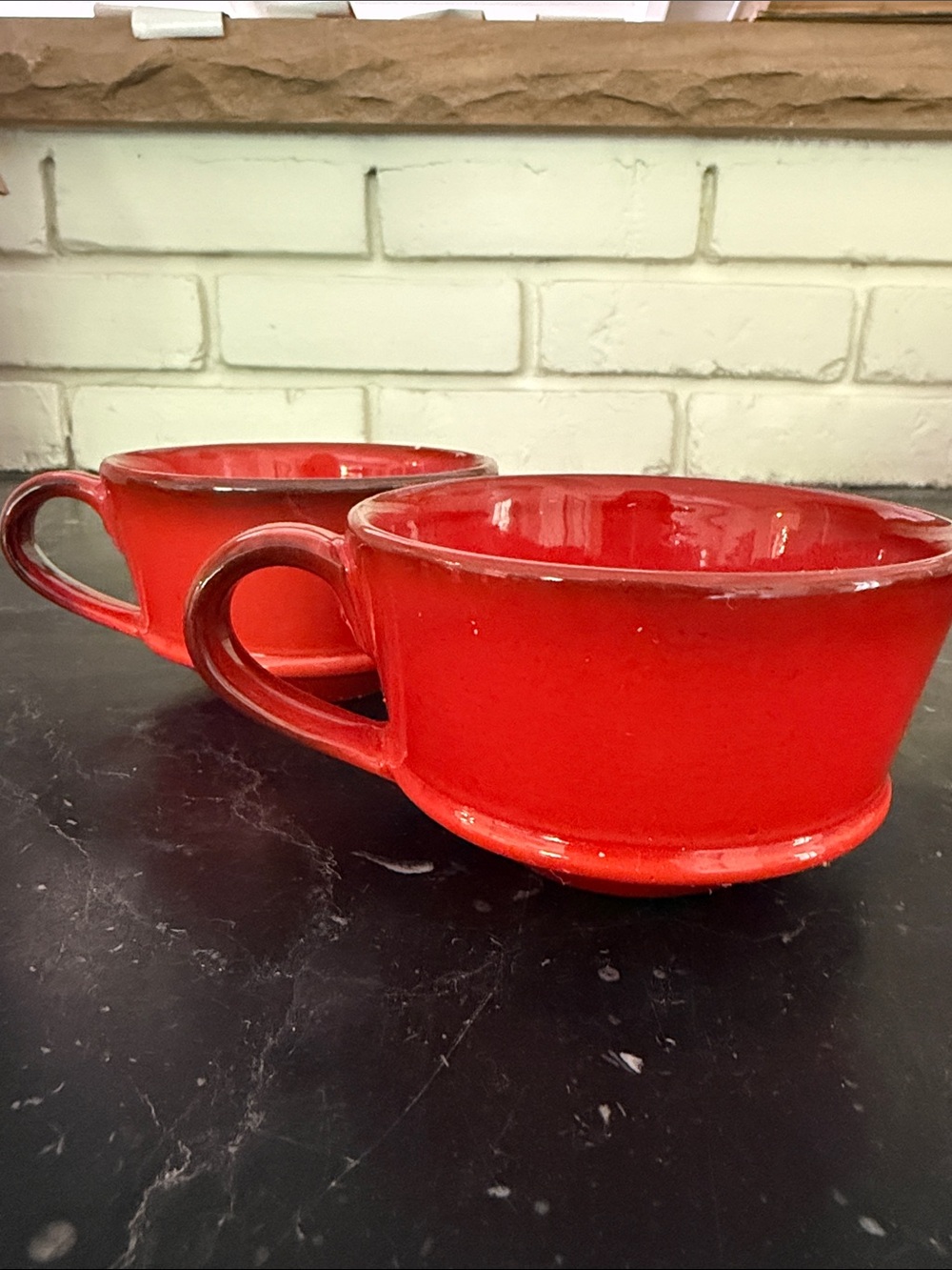 Metlox Poppytrail coffee mugs (2)